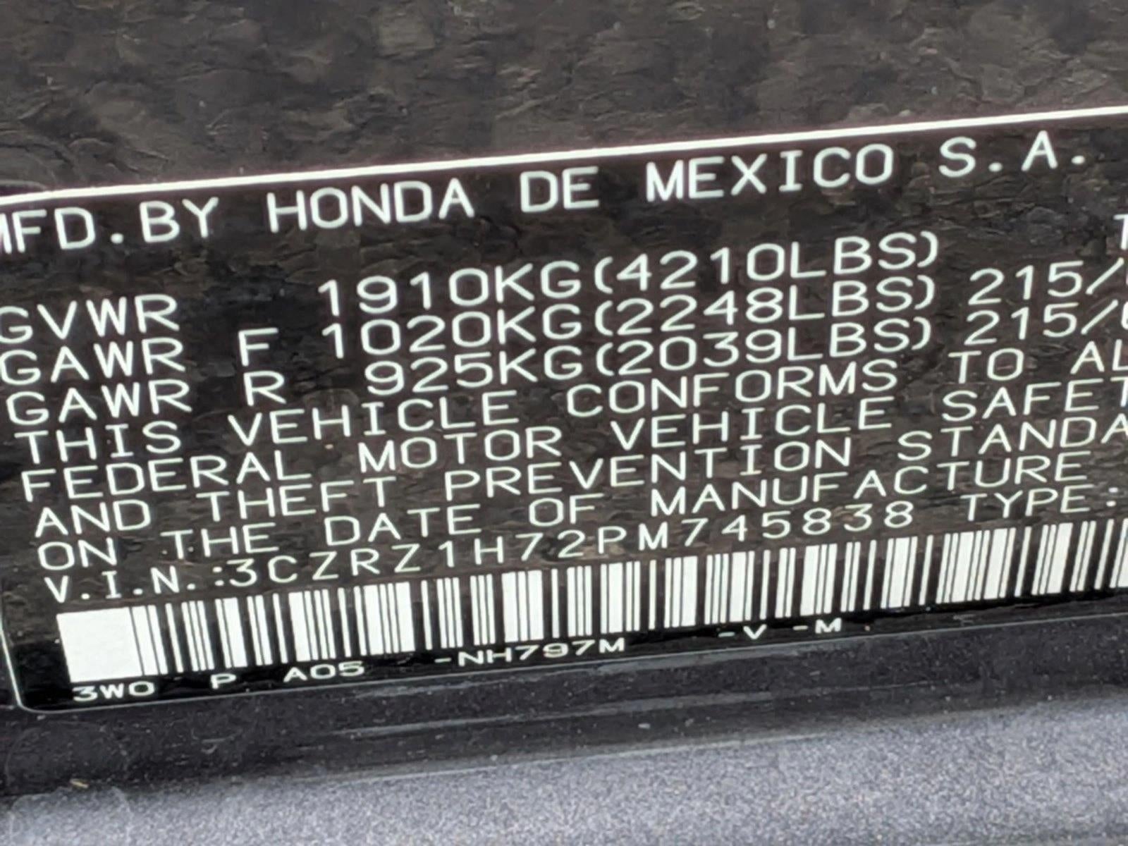 2023 Honda HR-V EX-L 2WD CVT