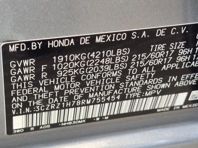 2024 Honda HR-V EX-L 2WD CVT