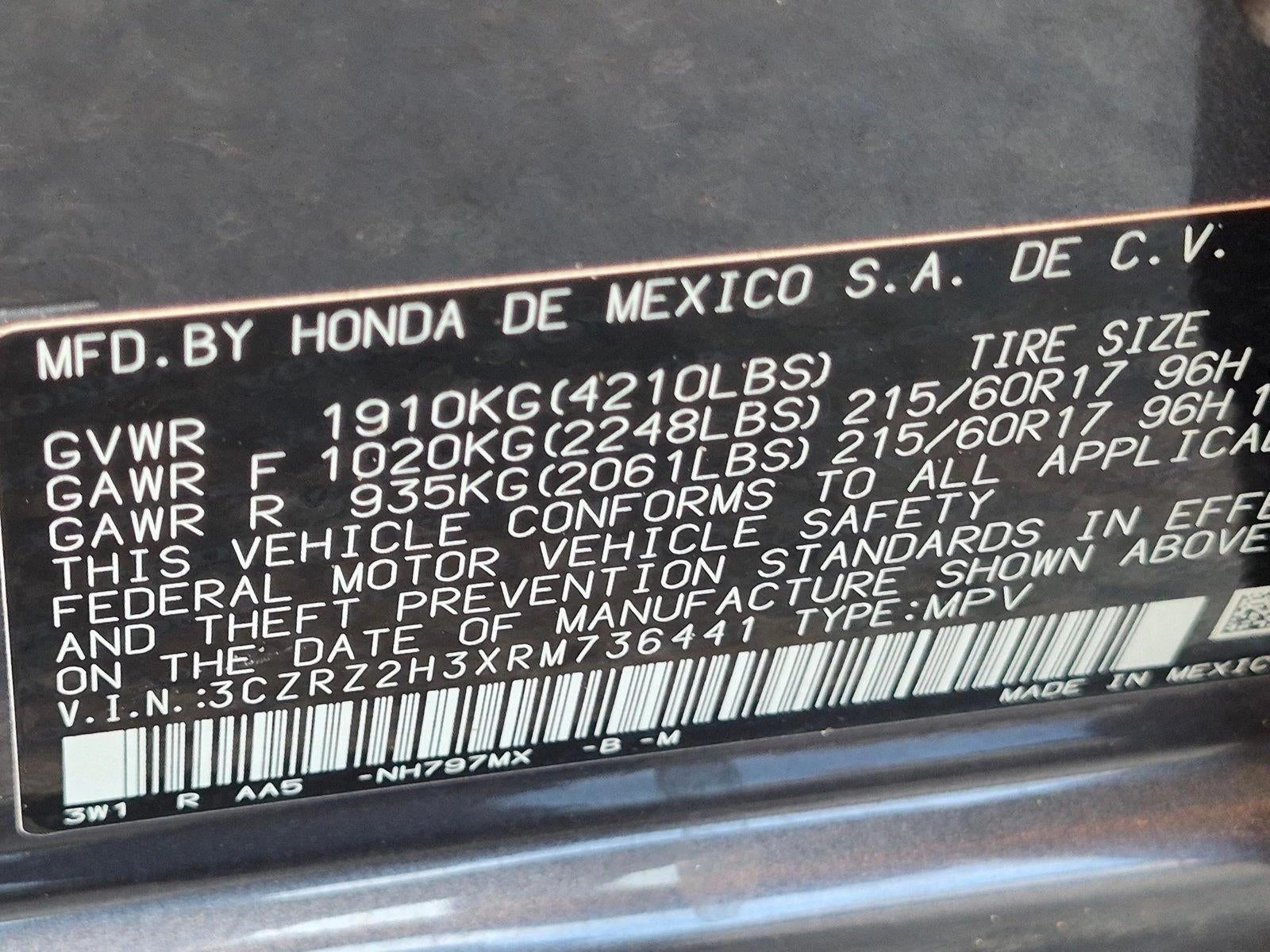 2024 Honda HR-V LX AWD CVT