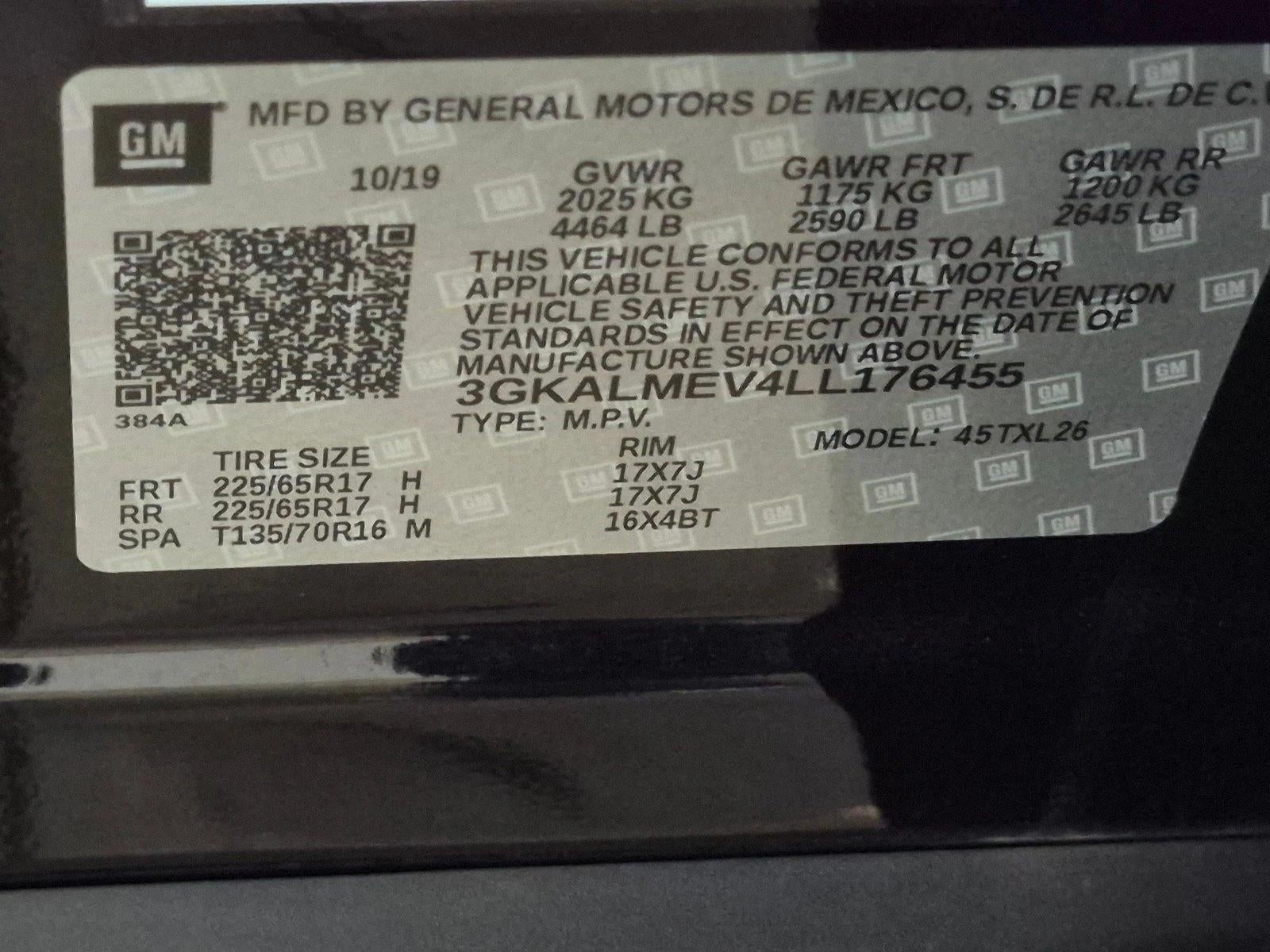 2020 GMC Terrain FWD SLE