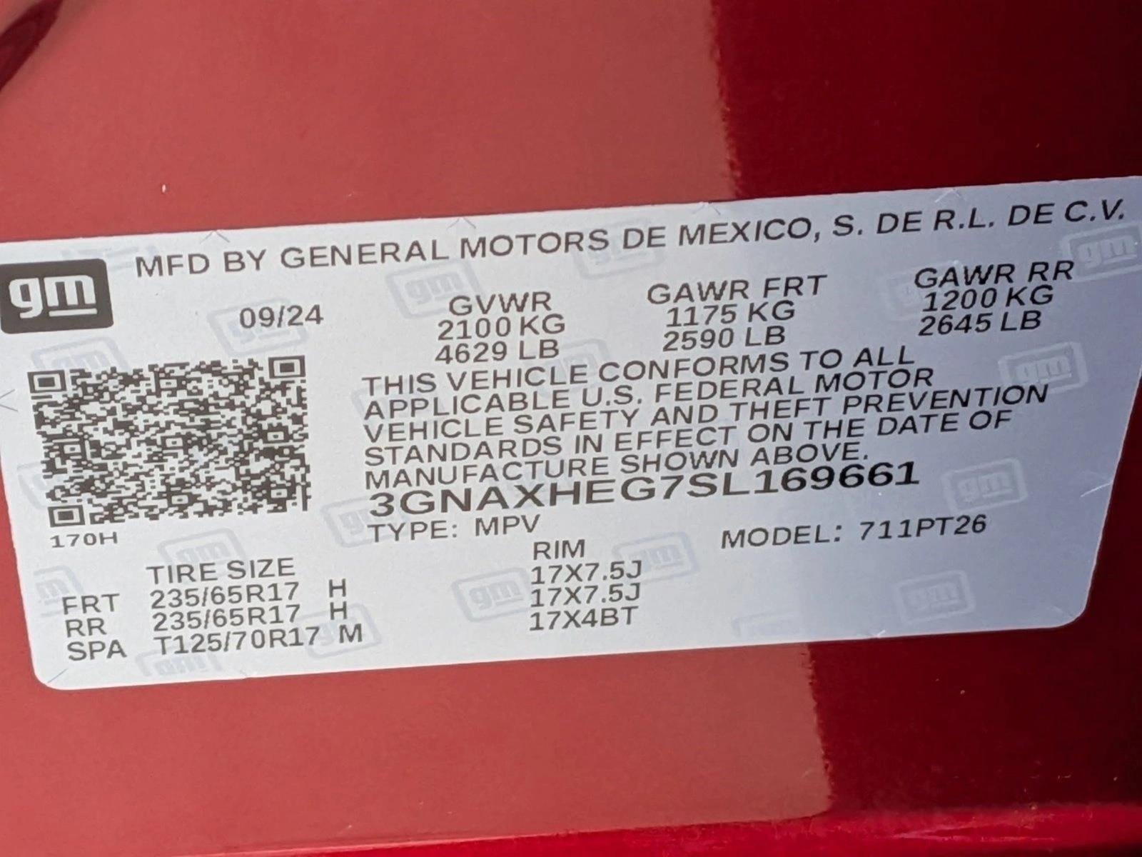 2025 Chevrolet Equinox FWD LT