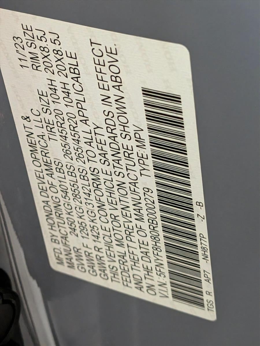 2024 Honda Passport Black Edition AWD