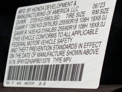 2023 Honda Pilot LX 2WD
