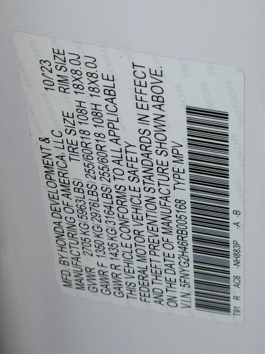 2024 Honda Pilot EX-L 8 Passenger 2WD