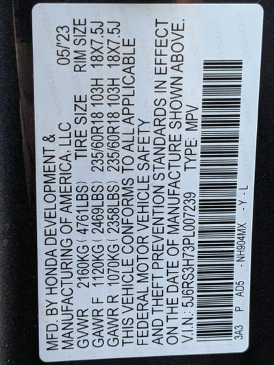 2023 Honda CR-V EX-L 2WD