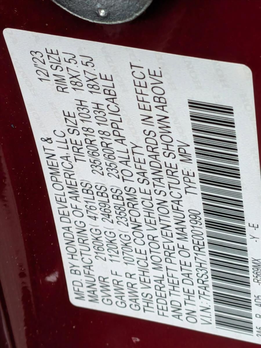 2024 Honda CR-V EX-L 2WD