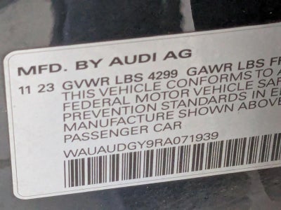2024 Audi A3 Premium 40 TFSI