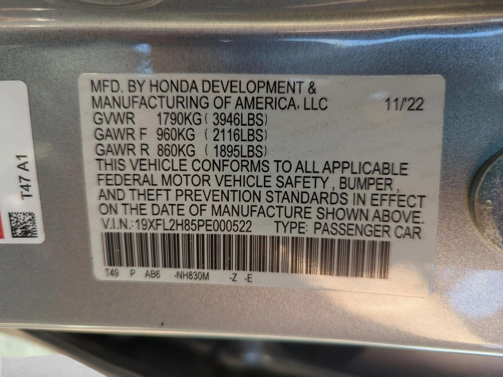 2023 Honda Civic Hatchback Sport CVT