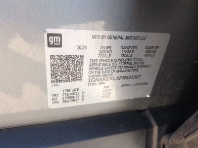 2023 Chevrolet Suburban 4WD RST
