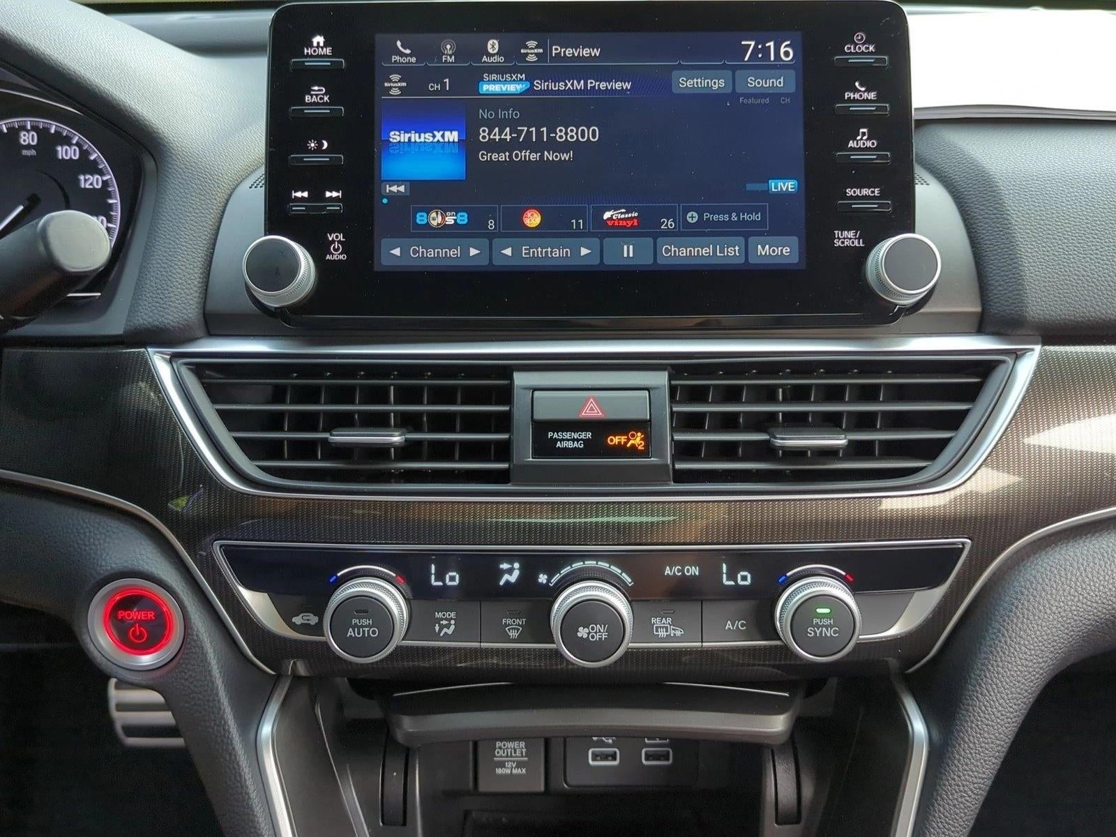 2022 Honda Accord Hybrid Sport Sedan