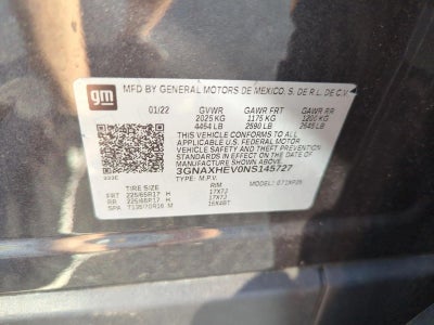 2022 Chevrolet Equinox FWD 4dr LS w/1LS