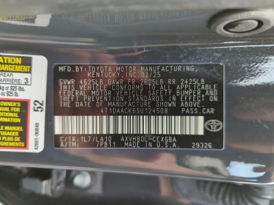 2025 Toyota Camry XLE (SE)