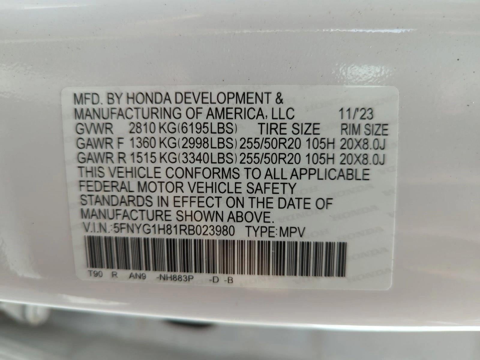 2024 Honda Pilot Elite AWD