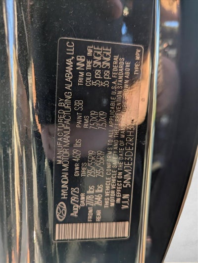 2024 Hyundai TUCSON Limited FWD