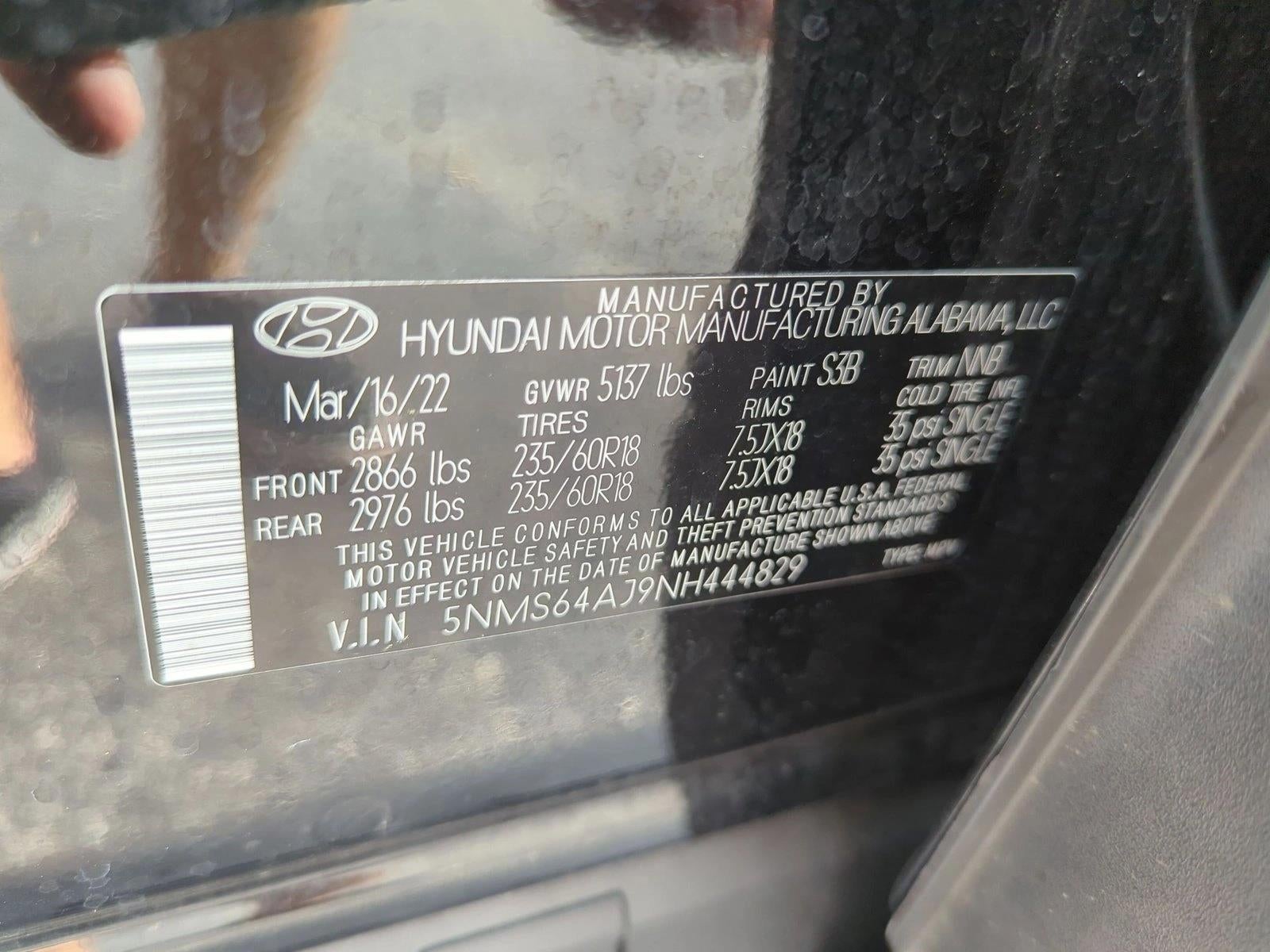 2022 Hyundai SANTA FE XRT FWD