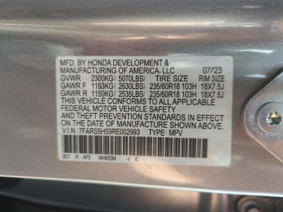 2024 Honda CR-V Hybrid Sport FWD