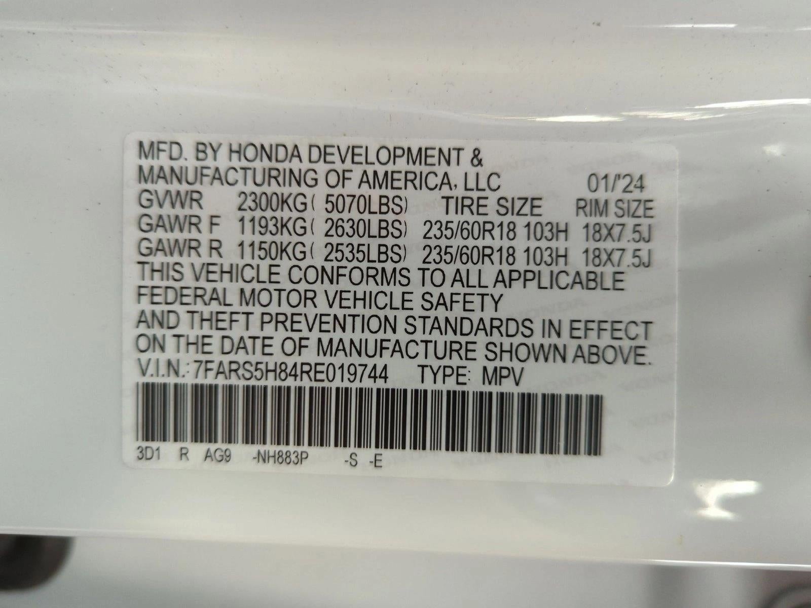 2024 Honda CR-V Hybrid Sport-L FWD