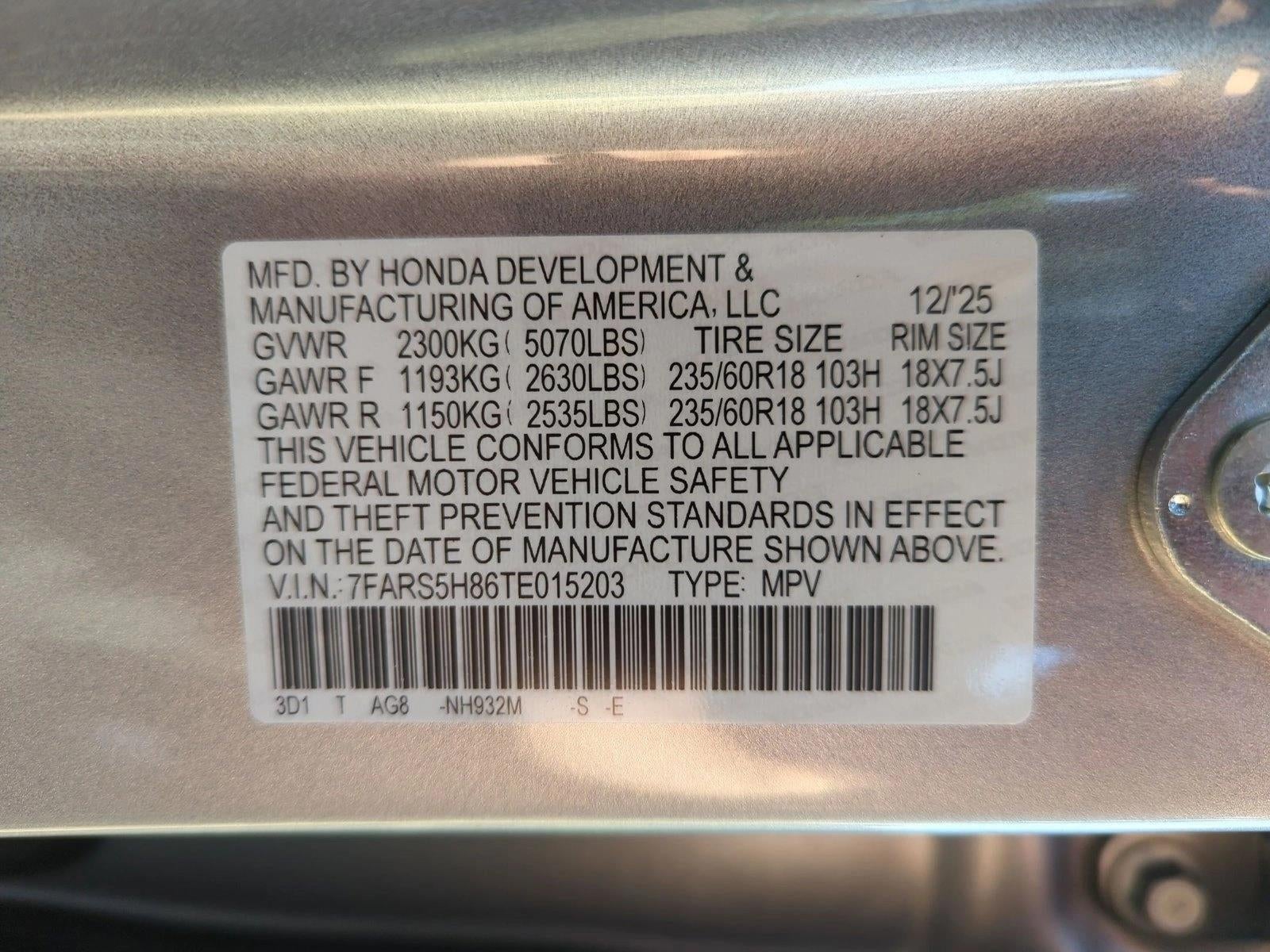 2026 Honda CR-V Hybrid Sport-L FWD