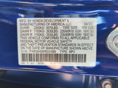 2023 Honda CR-V Hybrid Sport AWD