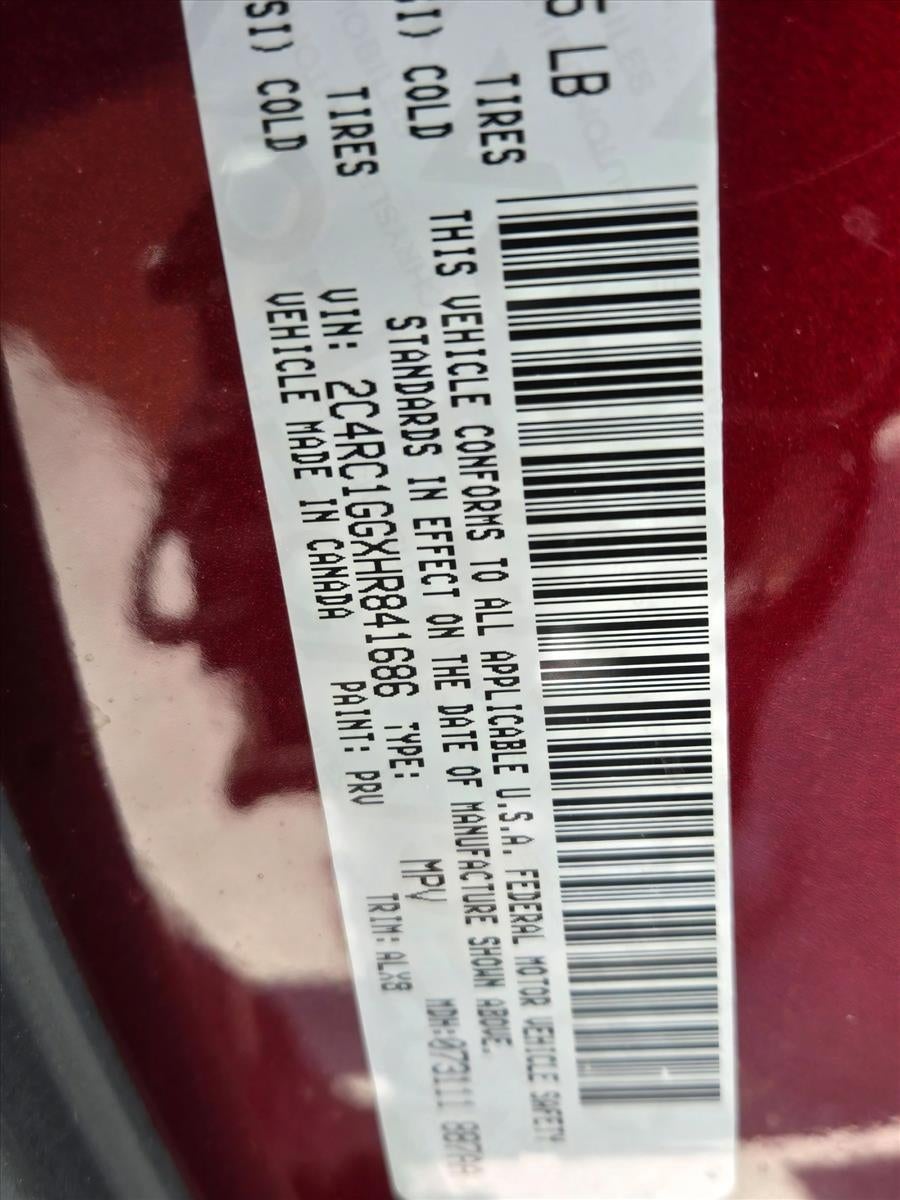 2017 Chrysler Pacifica Limited FWD