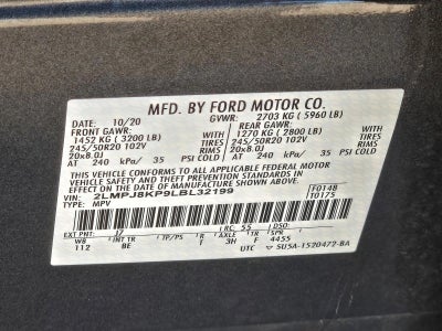 2020 Lincoln Nautilus Reserve AWD