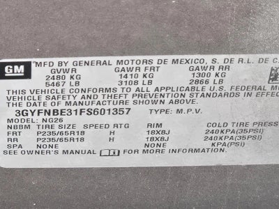 2015 Cadillac SRX FWD 4dr Luxury Collection