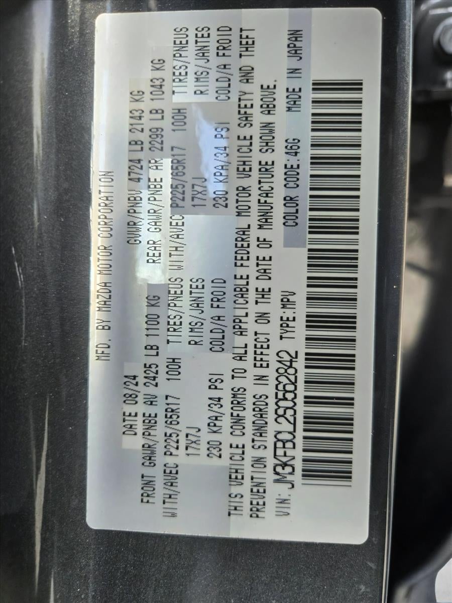 2025 Mazda Mazda CX-5 2.5 S Preferred Package AWD