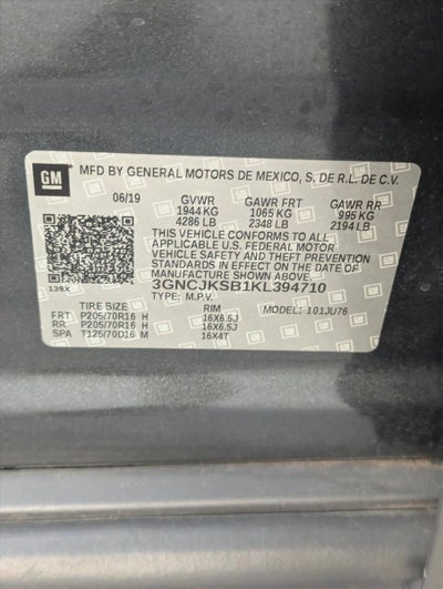 2019 Chevrolet Trax FWD 4dr LS