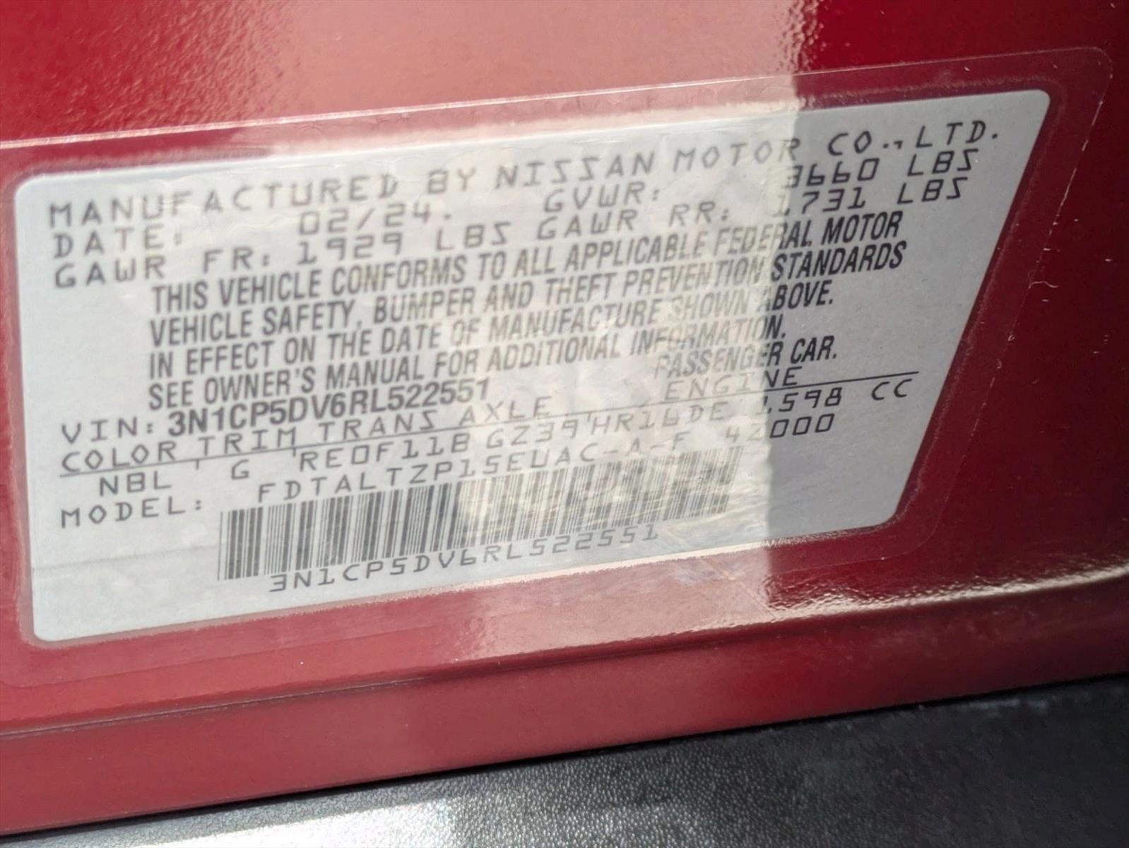 2024 Nissan Kicks SR FWD