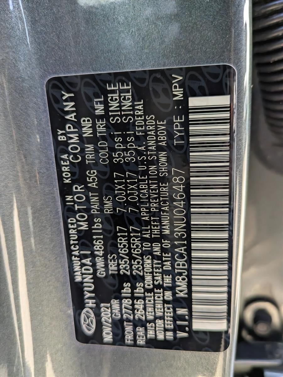 2022 Hyundai TUCSON Hybrid Blue AWD