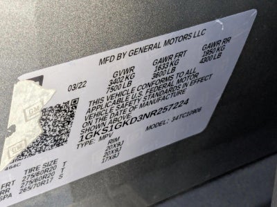 2022 GMC Yukon XL 2WD 4dr SLT