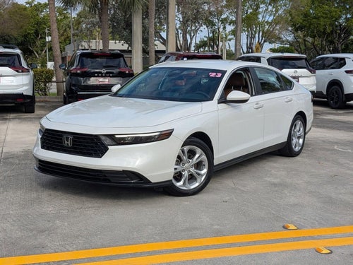 2023 Honda Accord Sedan LX CVT