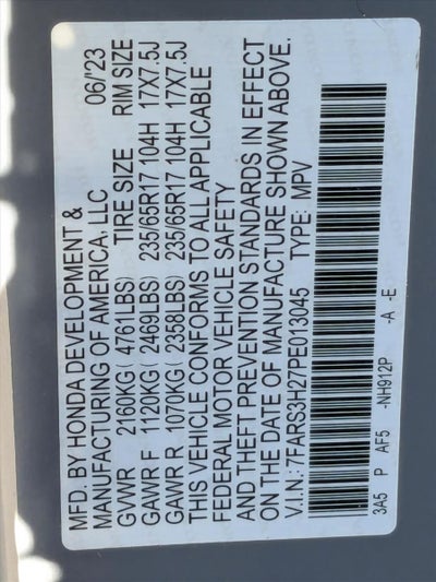 2023 Honda CR-V LX 2WD