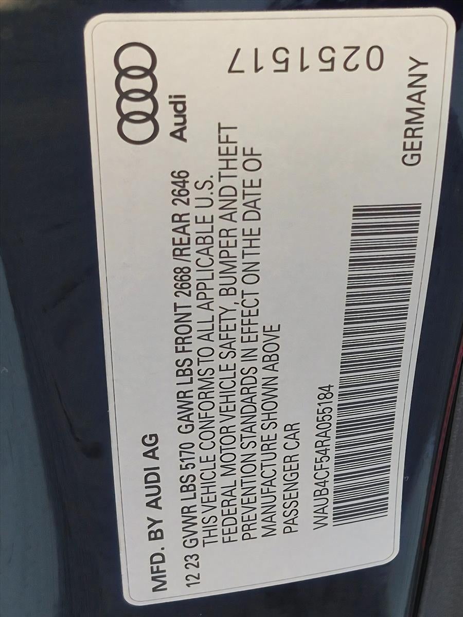 2024 Audi S5 Sportback Prestige 3.0 TFSI quattro