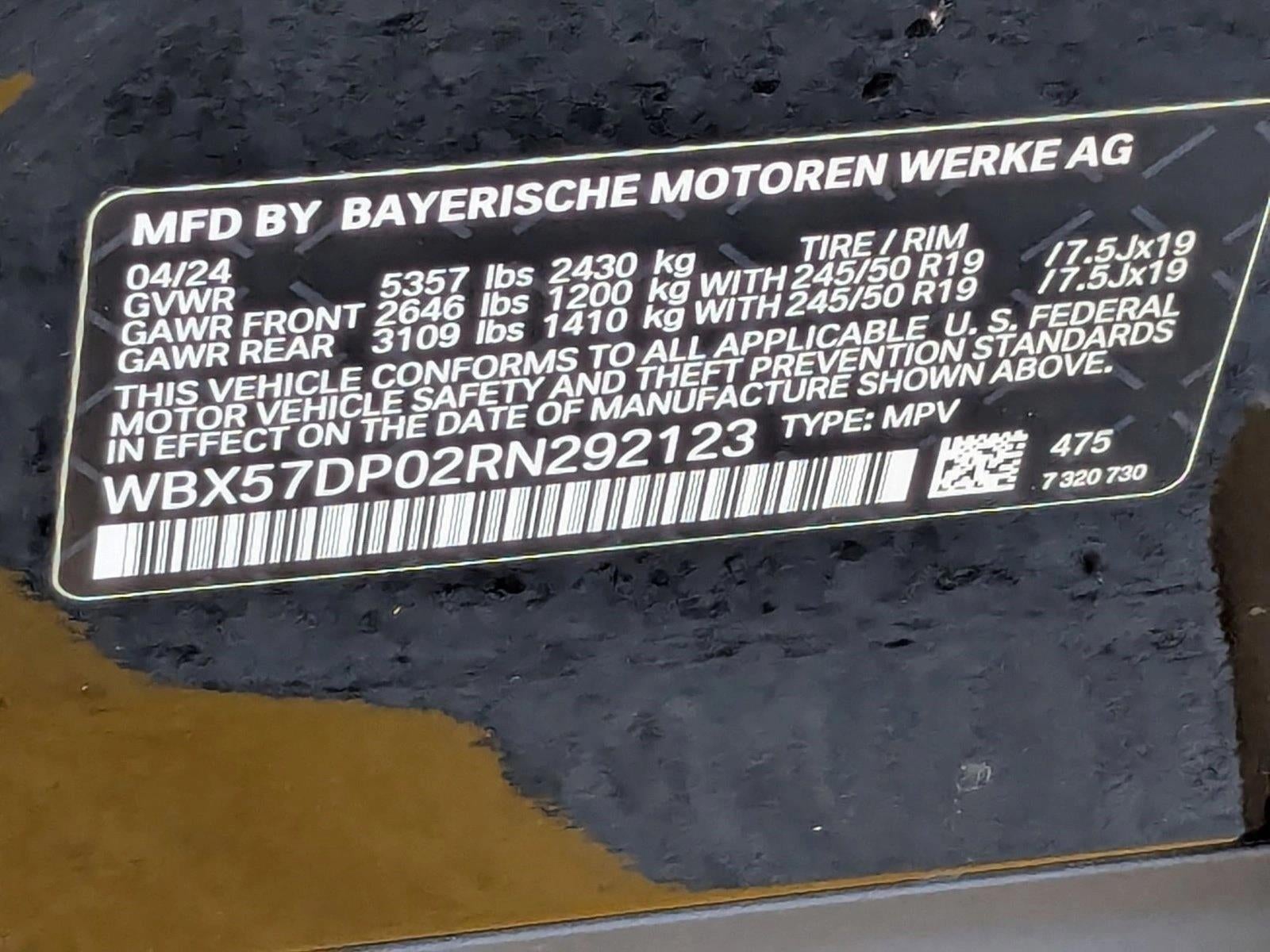 2024 BMW X3 xDrive30i Sports Activity Vehicle