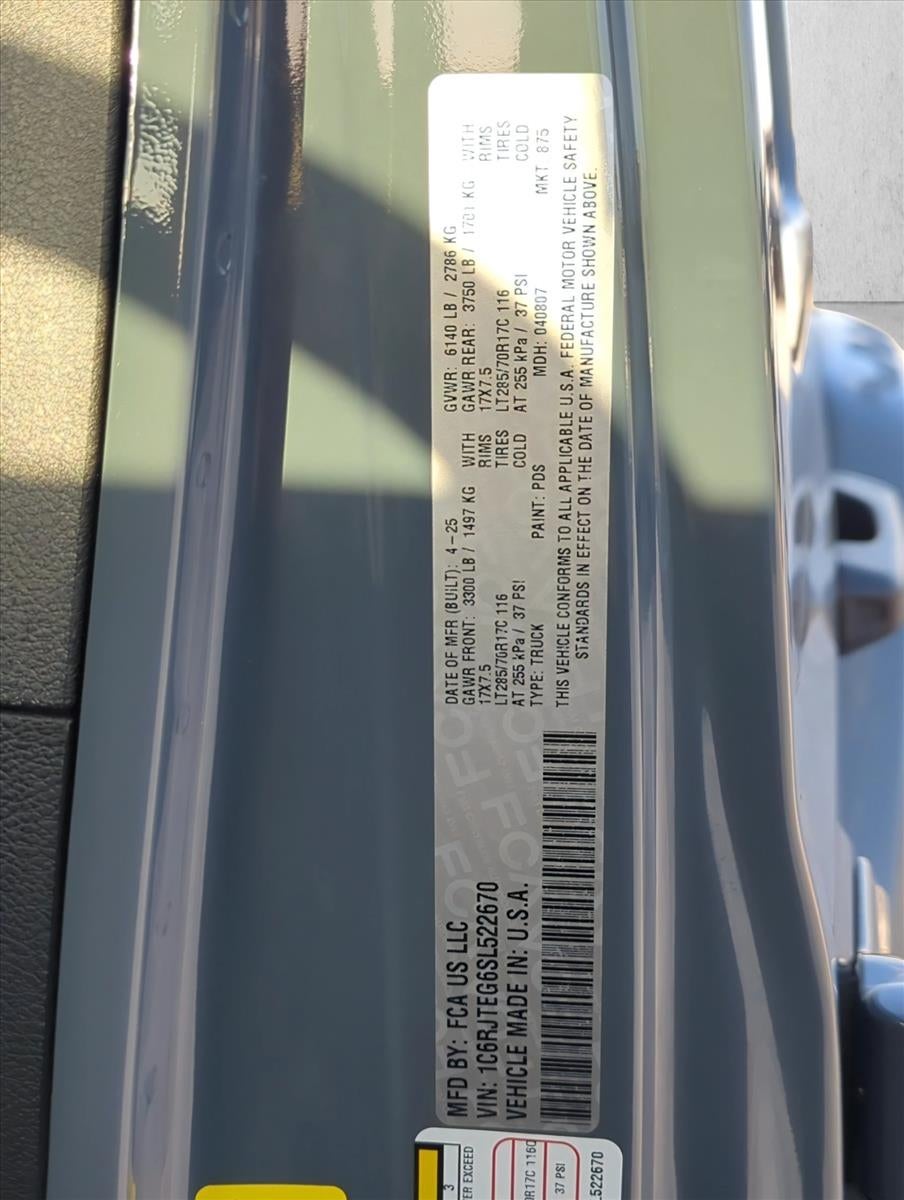 2025 Jeep Gladiator Mojave X 4x4