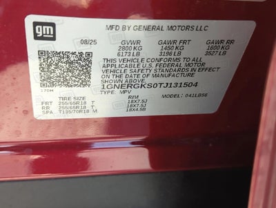 2026 Chevrolet Traverse LT w/1LT