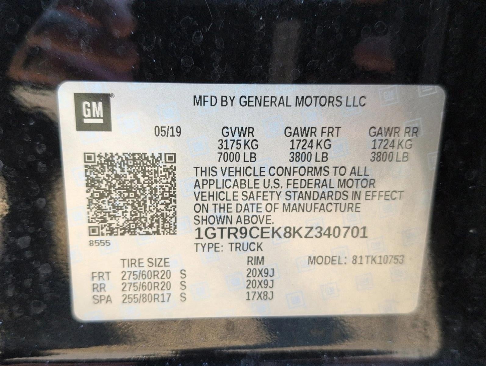 2019 GMC Sierra 1500 Double Cab Standard Box 4-Wheel Drive Elevation