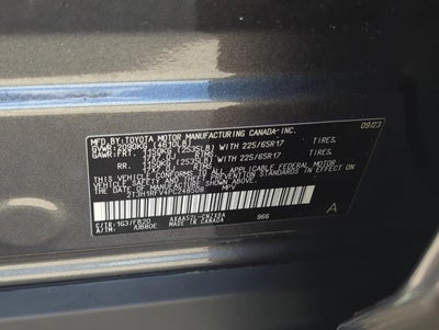 2023 Toyota RAV4 LE FWD (GS)