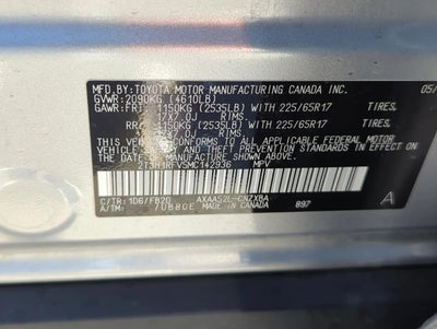 2021 Toyota RAV4 LE FWD (GS)