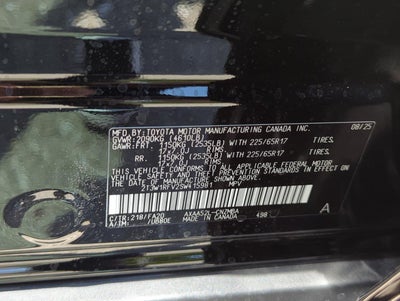 2025 Toyota RAV4 XLE FWD (GS)