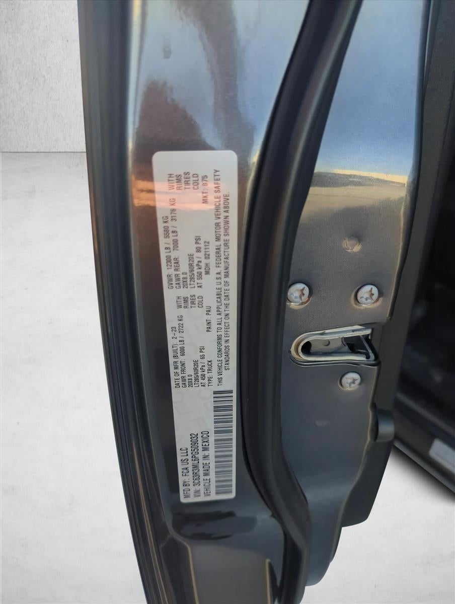 2023 RAM 3500 Laramie 4x4 Mega Cab 6'4" Box