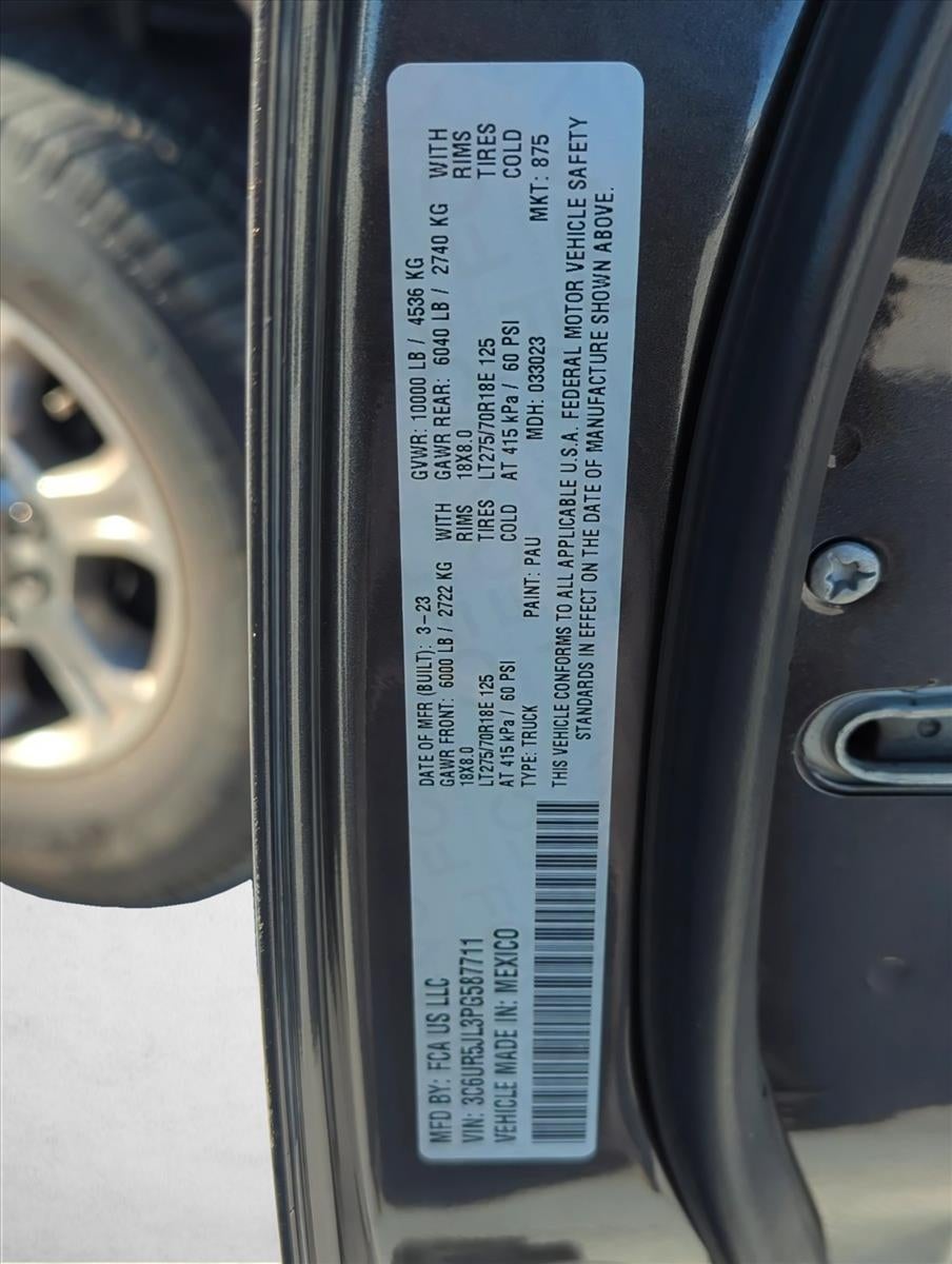 2023 RAM 2500 Big Horn 4x4 Crew Cab 8' Box