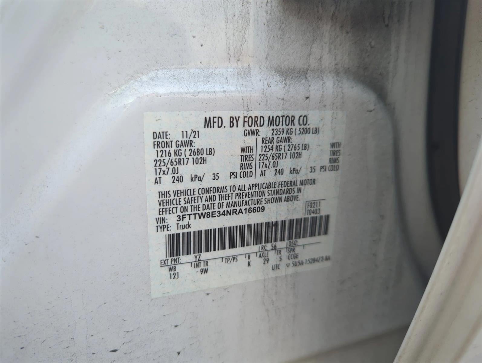 2022 Ford Maverick XL FWD SuperCrew