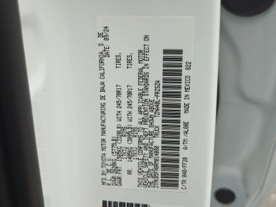 2024 Toyota Tacoma 2WD 2WD SR5 Double Cab 5' Bed AT (Natl)