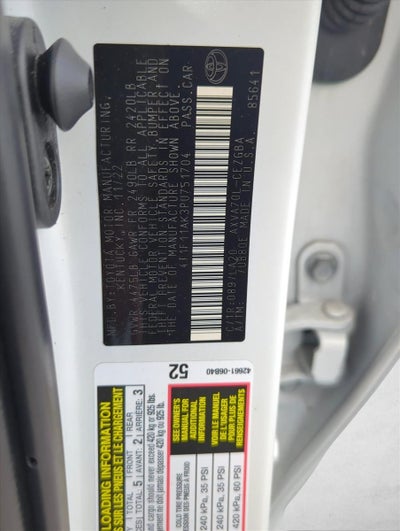 2023 Toyota Camry XLE Auto (SE)