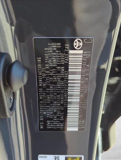 2026 Toyota Corolla LE CVT (Natl)