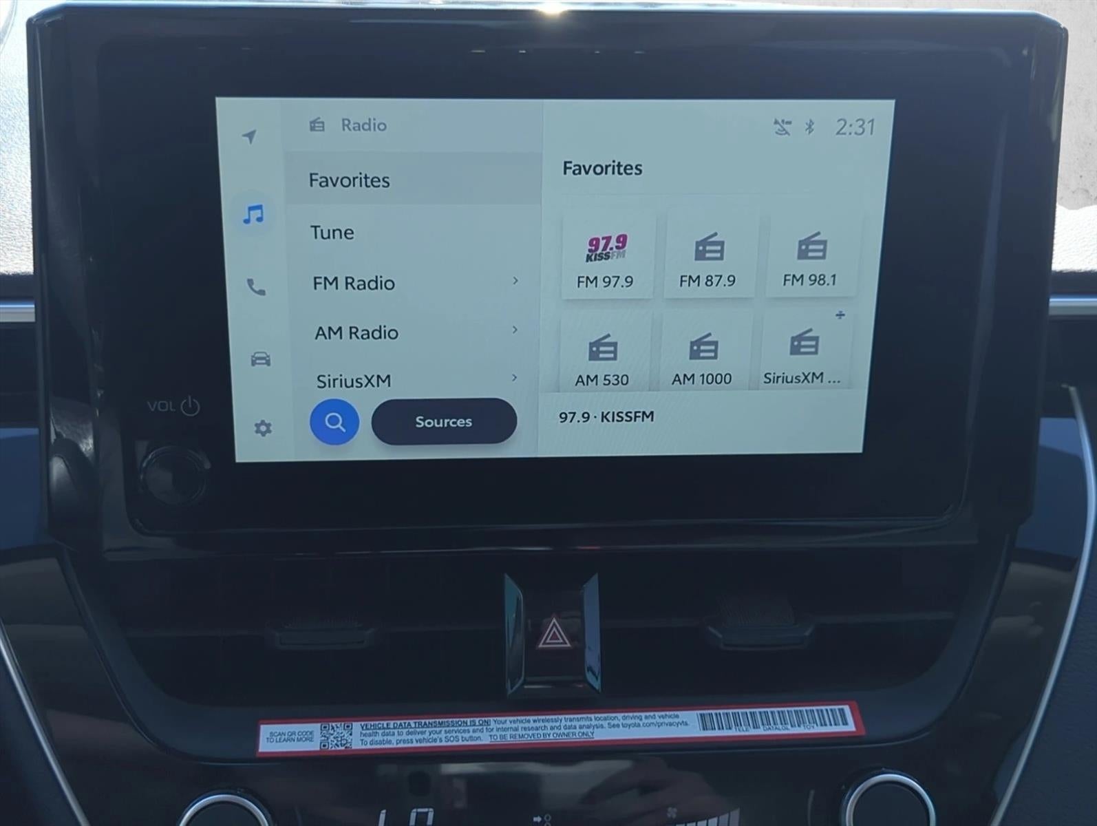 2026 Toyota Corolla Hybrid LE FWD (Natl)