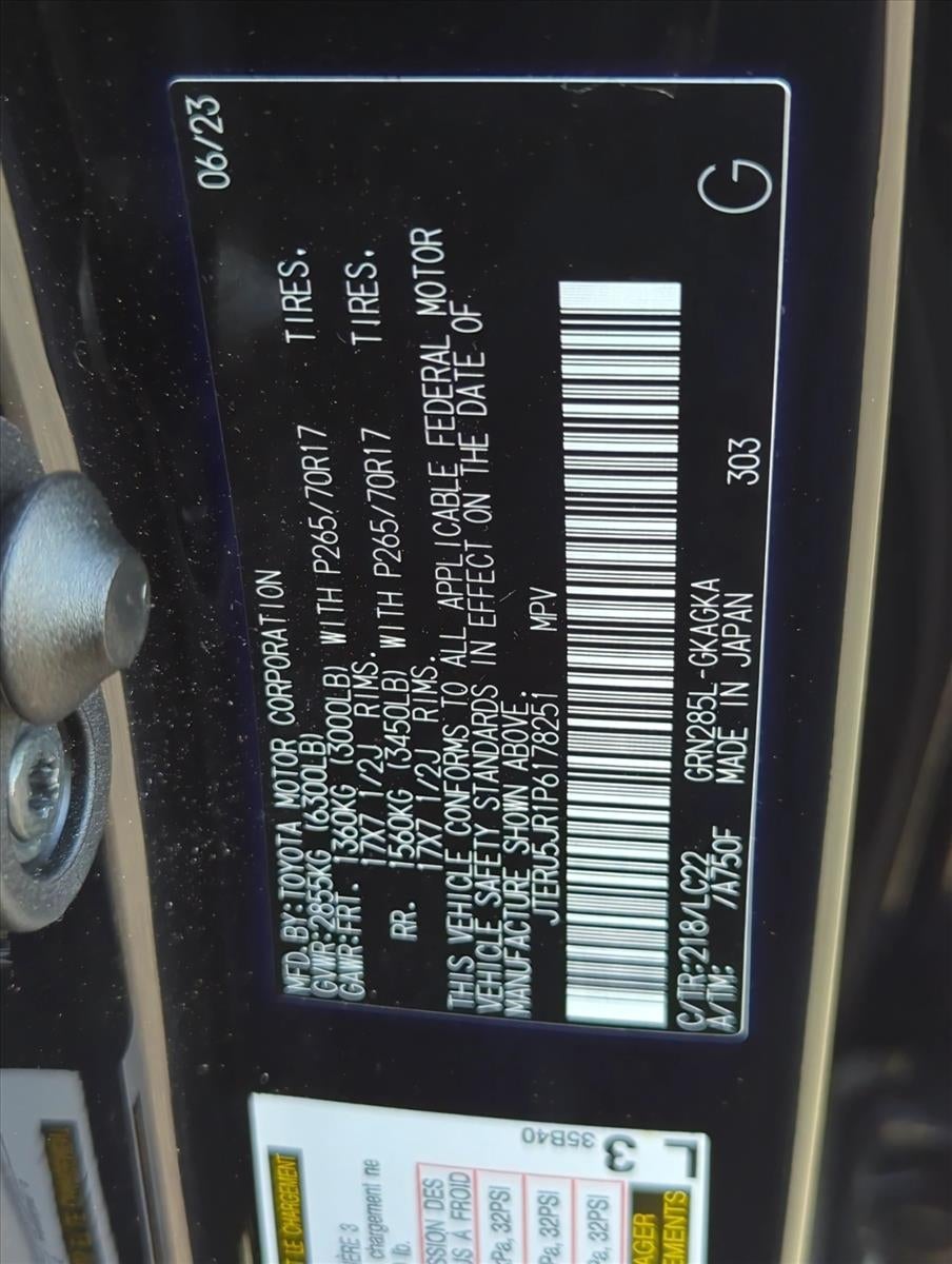 2023 Toyota 4Runner TRD Off Road Premium 4WD (Natl)