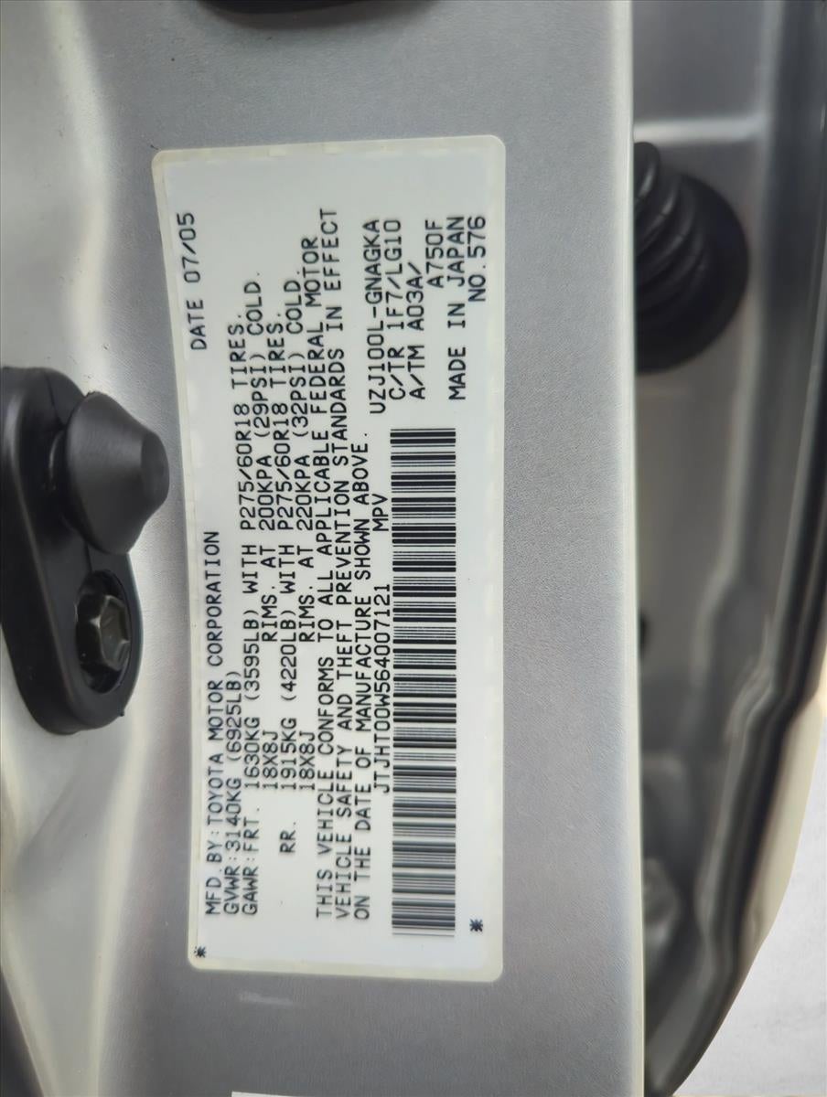 2006 Lexus LX 470 4dr SUV